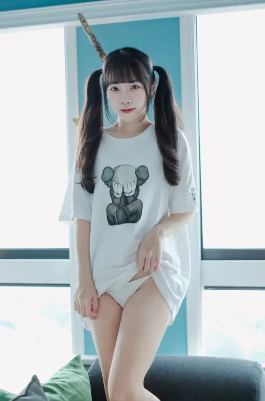 可可小白兔 - NO.006 捕獲一隻沒穿褲褲の小白兔🐰 5