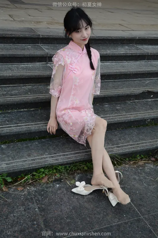 初夏女神 No.163 柒柒 旗袍废墟 17